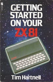 Tapa de Getting started on your ZX81
