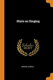 Tapa de Hints on Singing