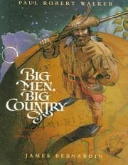 Tapa de Big men, big country : a collection of American tall tales