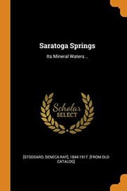 Tapa de Saratoga Springs