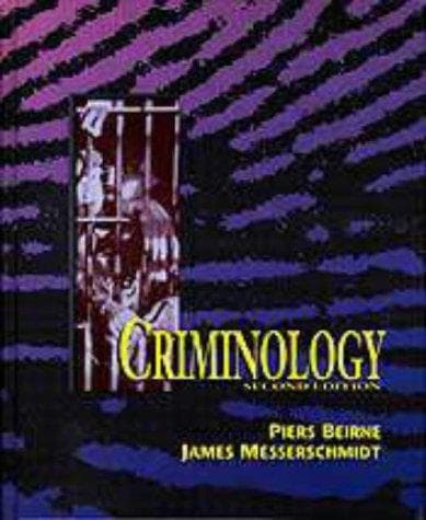 Tapa de Criminology