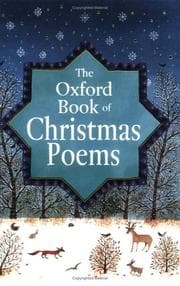 Tapa de Oxford Book of Christmas Poems