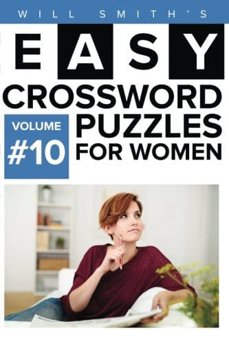 Tapa de Will Smith Easy Crossword Puzzles For Women - Volume 10
