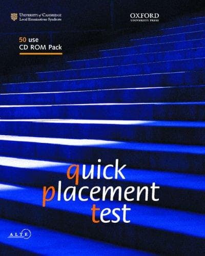 Tapa de Quick Placement Test