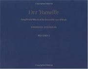 Tapa de Der Tonwille: Pamphlets in Witness of the Immutable Laws of Music Volume I