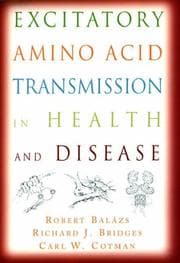 Tapa de Excitatory amino acid transmission in brain health and disease