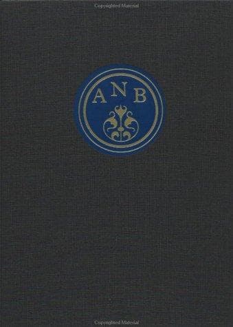 Tapa de American National Biography