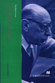 Tapa de New Grove Stravinsky