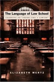 Tapa de The Language of Law School