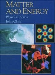 Tapa de Matter and energy