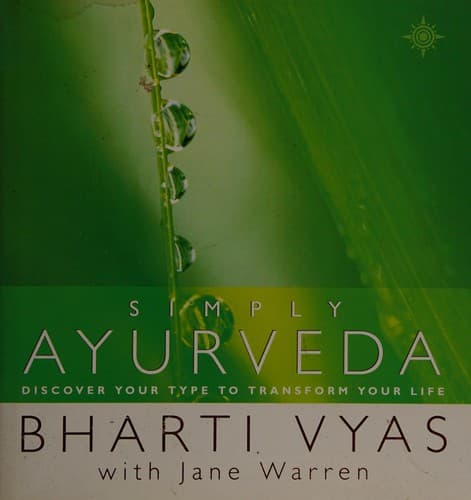 Tapa de Simply Ayurveda