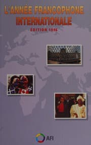 Tapa de L'Année francophone internationale