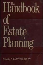 Tapa de The Handbook of estate planning