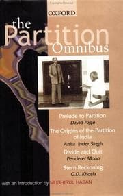Tapa de The partition omnibus