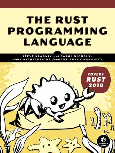Tapa de Rust Programming Language