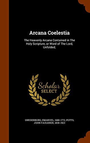 Tapa de Arcana Coelestia