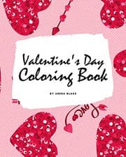 Tapa de Valentine's Day Coloring Book for Teens and Young Adults