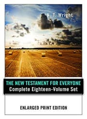 Tapa de New Testament for Everyone Set - Enlarged Print Edition