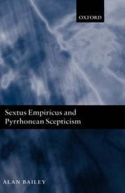 Tapa de Sextus Empiricus and Pyrrhonean Scepticism