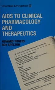 Tapa de Aids to clinical pharmacology and therapeutics