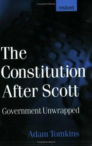 Tapa de The Constitution After Scott