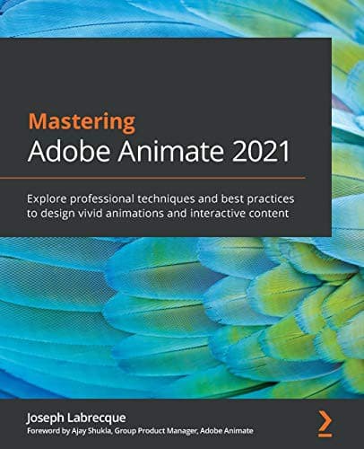 Tapa de Mastering Adobe Animate 2021