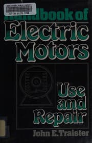 Tapa de Handbook of electric motors