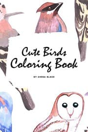 Tapa de Cute Birds Coloring Book for Children