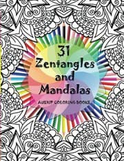 Tapa de 31 Zentangles and Mandalas
