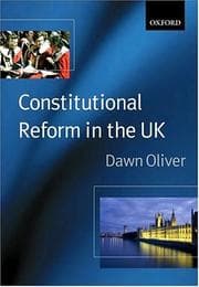 Tapa de Constitutional Reform in the United Kingdom