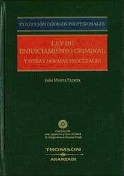 Tapa de La Ley de enjuiciamiento criminal y otras normas procesales