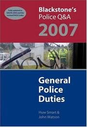 Tapa de General Police Duties 2007