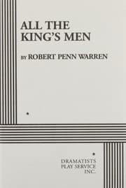 Tapa de All the King's Men - Acting Edition