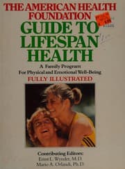 Tapa de The American Health Foundation guide to lifespan health