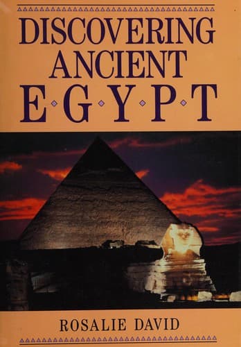 Tapa de Discovering ancient Egypt