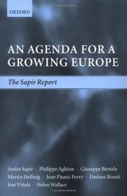 Tapa de An agenda for a growing Europe