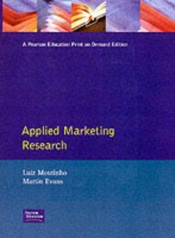 Tapa de Applied marketing research