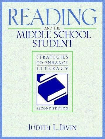 Tapa de Reading and the middle school student