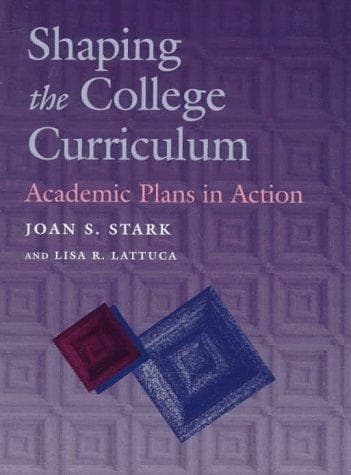 Tapa de Shaping the college curriculum