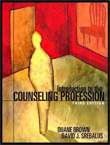 Tapa de Introduction to the counseling profession