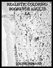 Tapa de Realistic Coloring Books for Adults LA