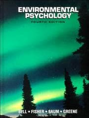 Tapa de Environmental psychology