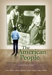 Tapa de The American People, Concise Edition