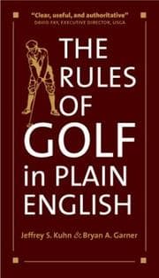 Tapa de The Rules of Golf in Plain English