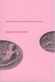 Tapa de The female in Aristotle's biology