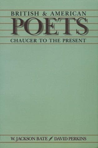Tapa de British & American poets