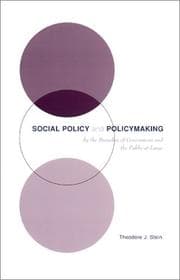 Tapa de Social Policy & Policymaking by the Branches of Government and the Public-at-Large