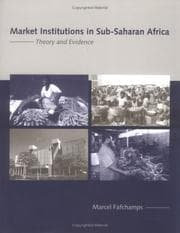 Tapa de Market institutions in Sub-Saharan Africa