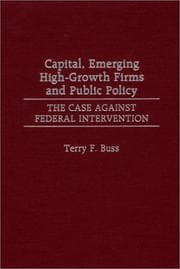 Tapa de Capital, Emerging High-Growth Firms and Public Policy