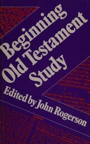 Tapa de Beginning Old Testament study